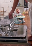 Mamas & Papas Столче за хранене Baby Bug - Bluebell
